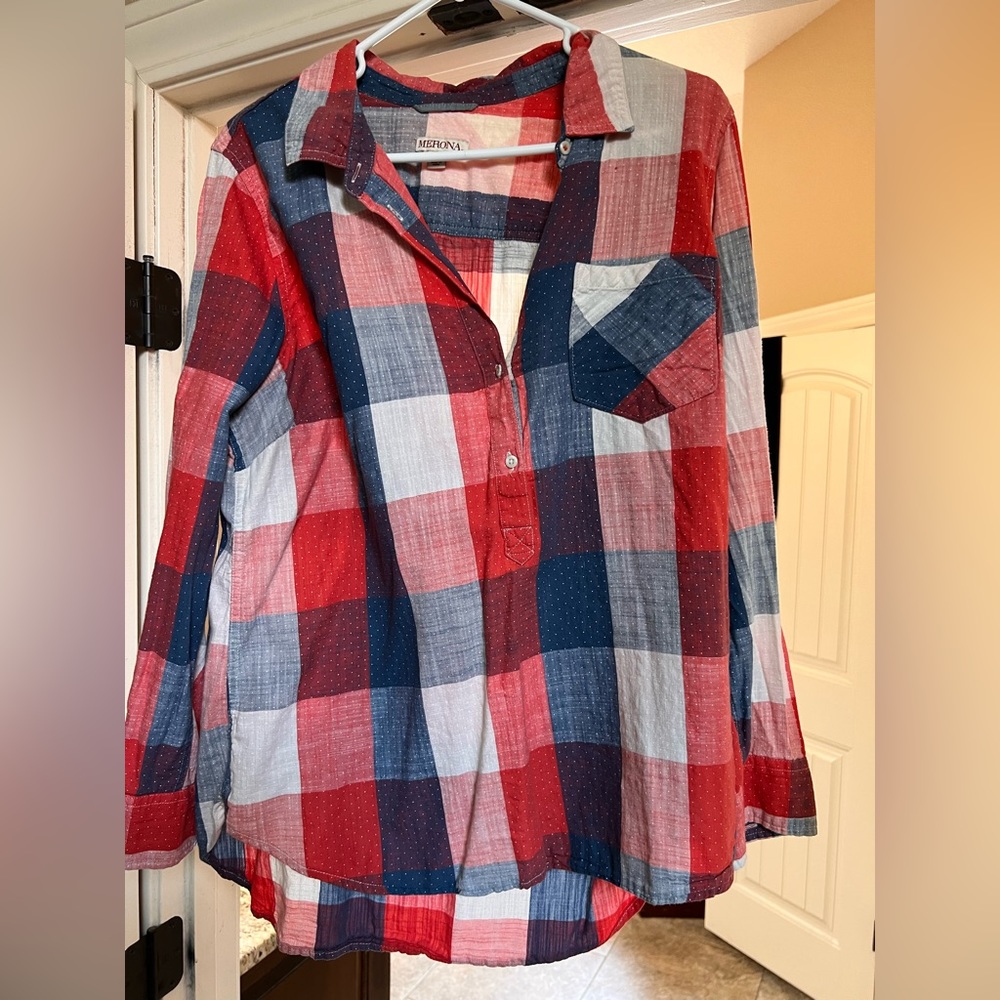 Merona button down